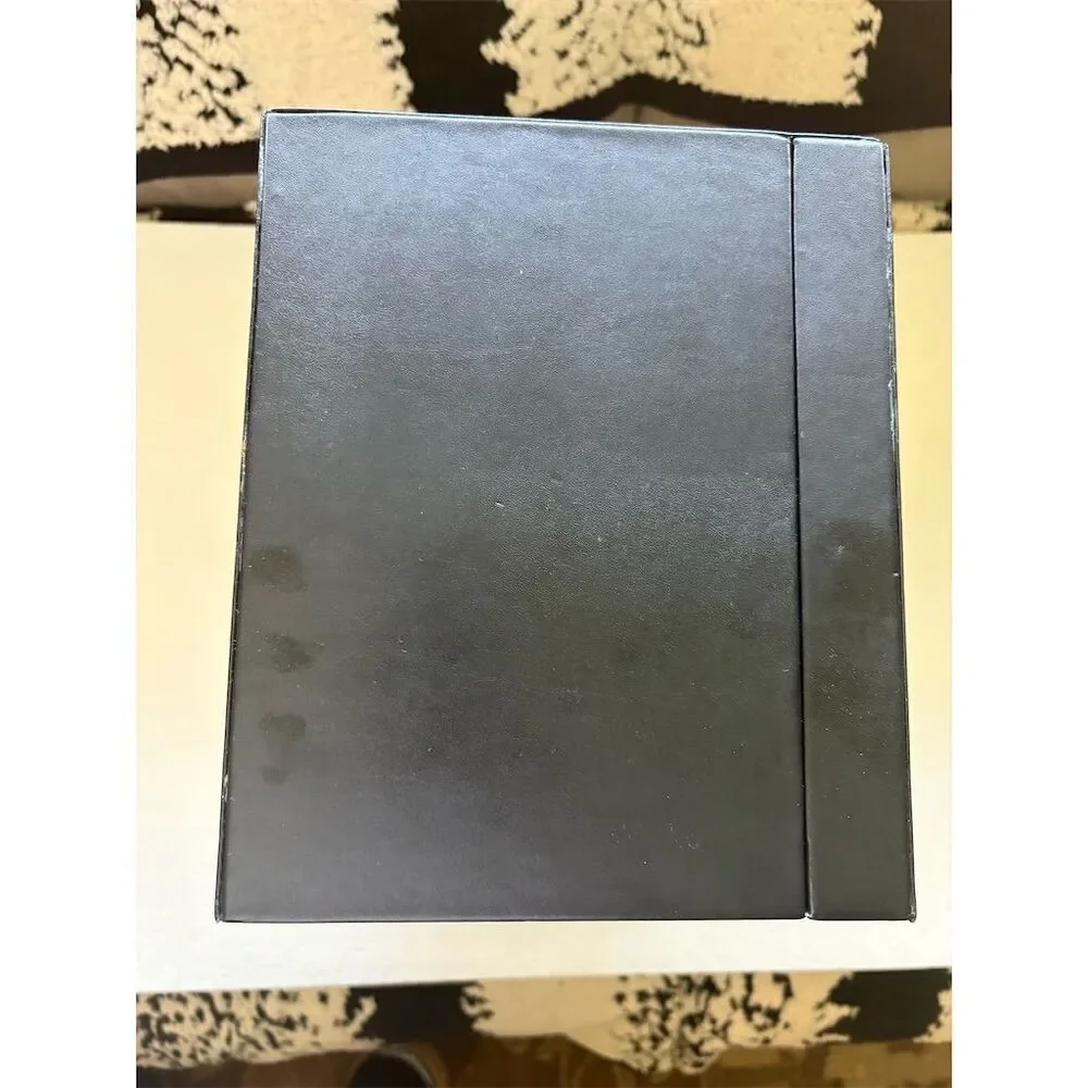 2-Pack Leather Jewelry Organizers with Built-in Mirror
